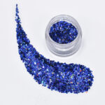 21 azul holográfico